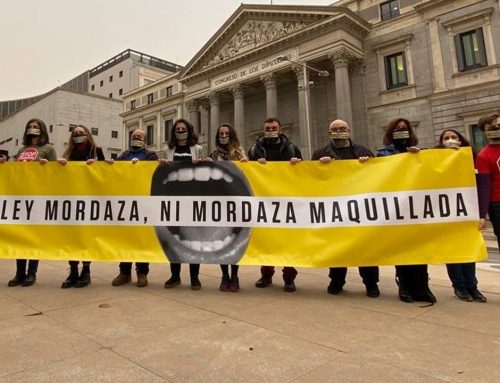 Organizaciones en defensa de los derechos humanos denuncian seis años de bloqueo parlamentario de la reforma de la Ley Mordaza y exigen a los partidos políticos avanzar hacia la libertad de expresión